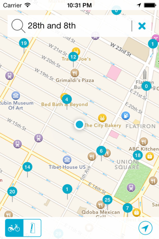 Bike NYC - CitiBike Map - náhled