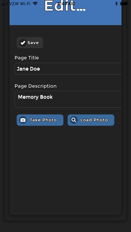 AccuBook - Memory Orientation