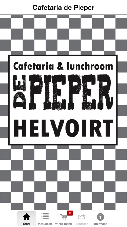 Cafetaria de Pieper BestelApp