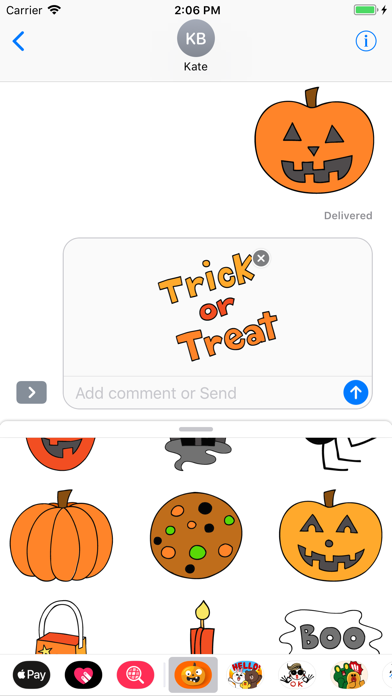 Happy Halloween Scary Sticker screenshot 2