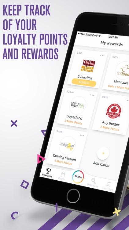 SnappCard - Your Rewards App