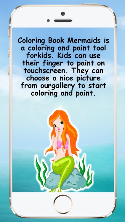 Coloring Book Mermaids