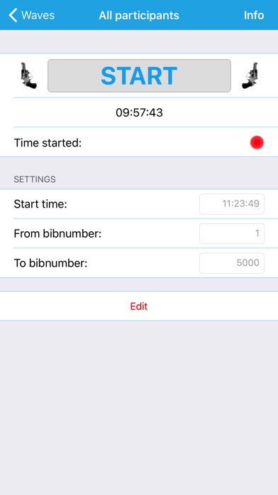 TridentResults App Timing screenshot 3