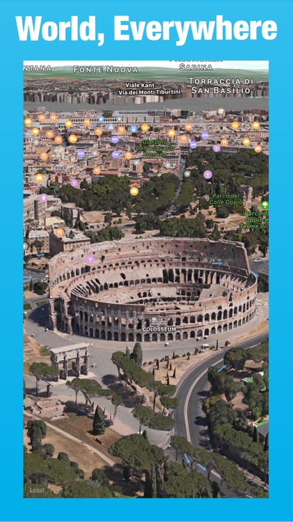 FlyMaps - 3D World Maps & Heritage