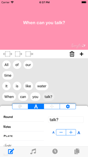 Songbird - Lyric Video Maker(圖1)-速報App