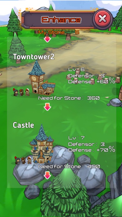 Link Defense:Castle screenshot 2