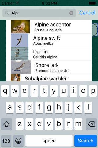UK Birds Dictionary Pro screenshot 4