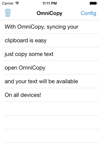 OmniCopy screenshot 2