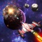 Select your ship and shoot the asteroids in this funny 3D game