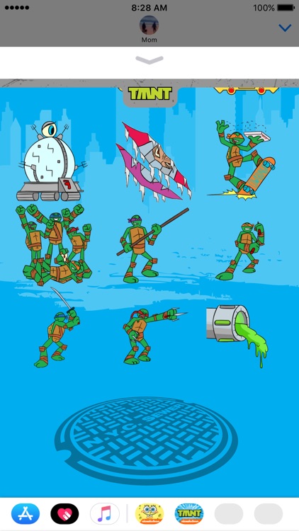 TMNT Stickers for iMessage