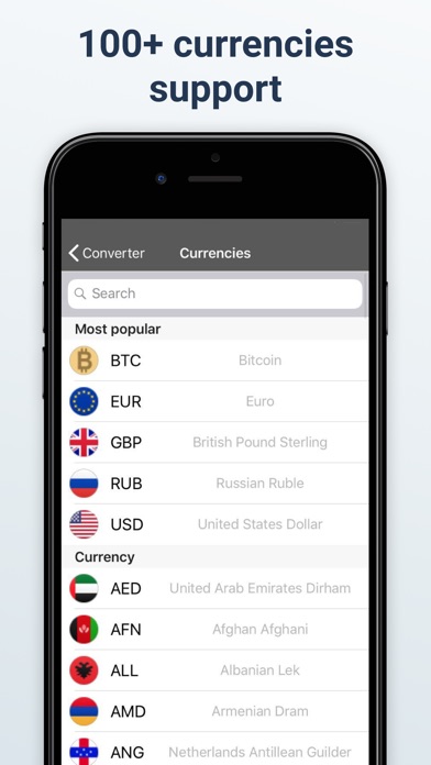 Currency Converter & Rates. screenshot 2