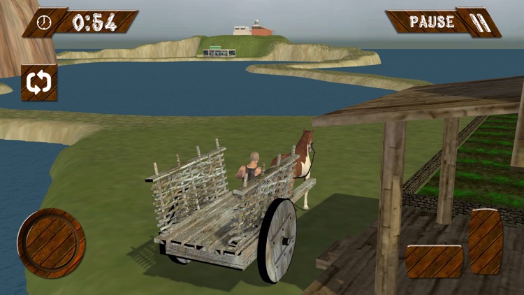 Impossible Horse Cart Tracks & Pull Trolley Game screenshot-3