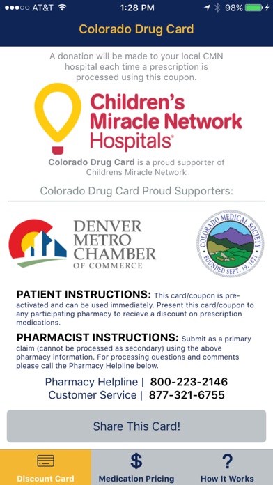Colorado Drug Card screenshot 2