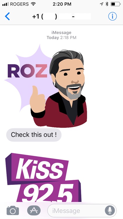 KiSS 92.5 Sticker Pack