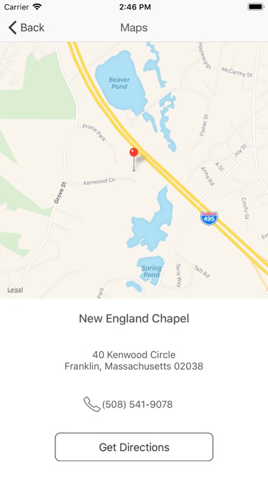 New England Chapel screenshot 3