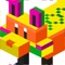 Pixel art 3d is an artistic app where you can draw and color blocks