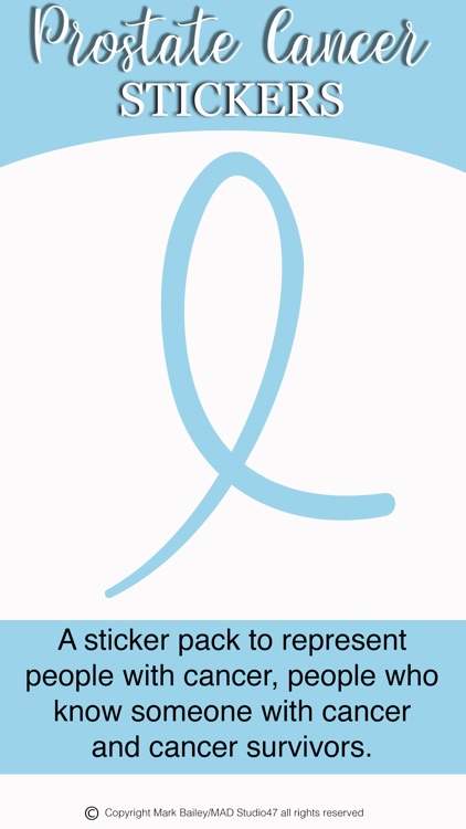 Prostate Cancer Stickers