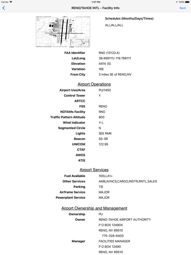 Nevada Airport Directory(圖2)-速報App