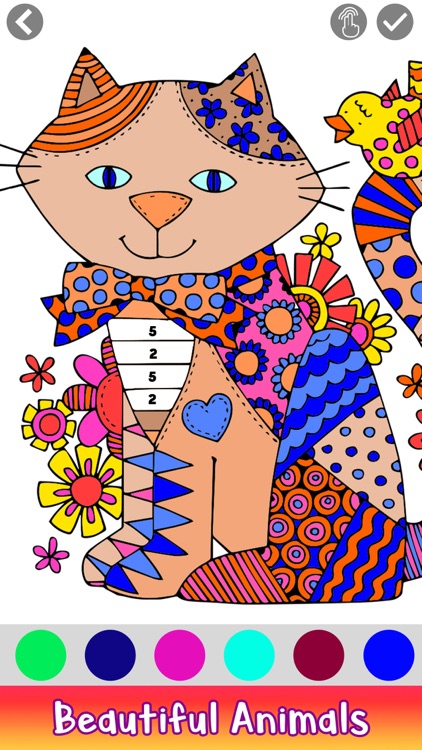 Adult Coloring by Number Book screenshot-9