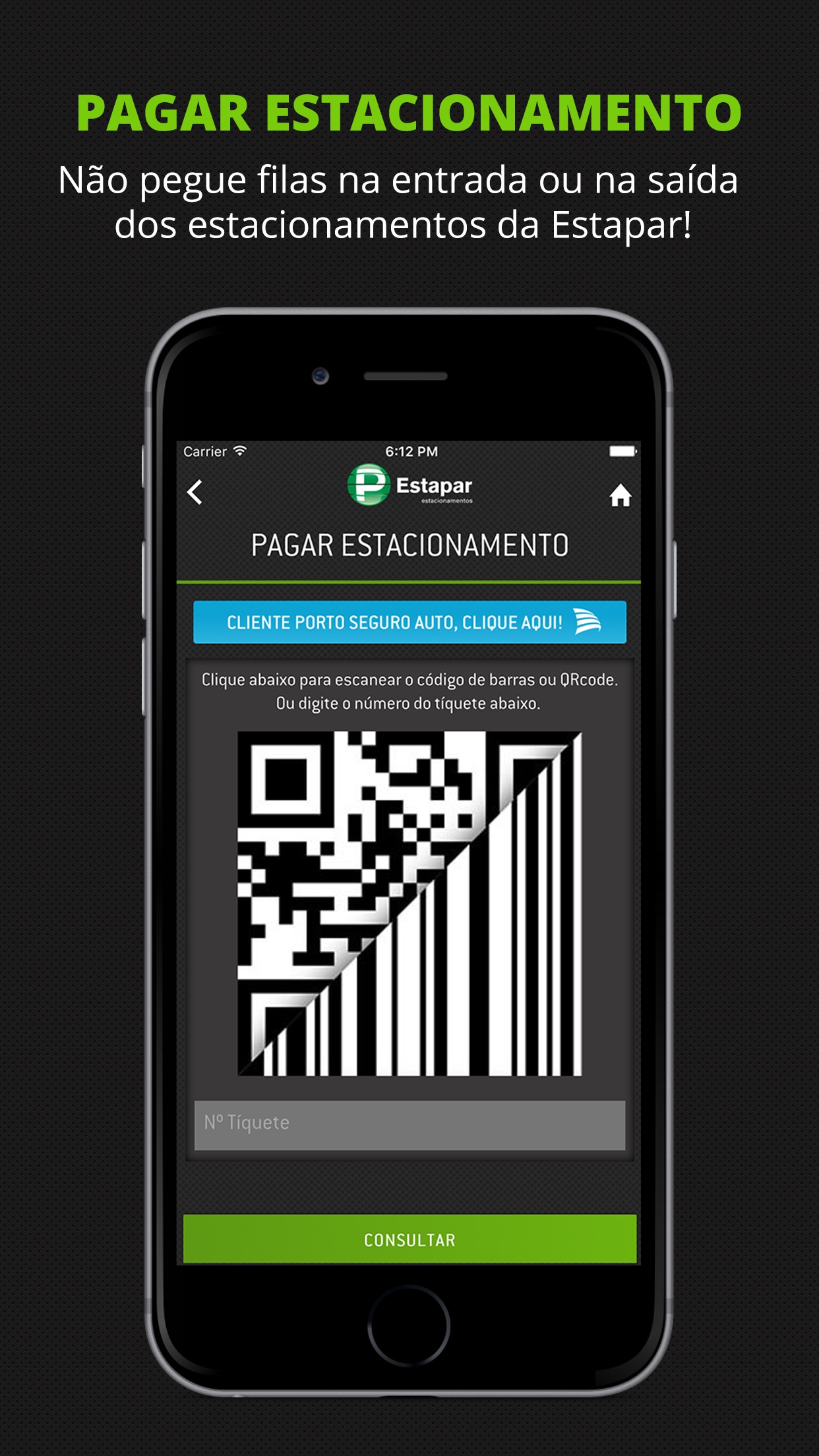 Screenshot do app Estapar - Vaga Inteligente