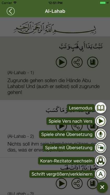 Koran auf Deutsch screenshot-3