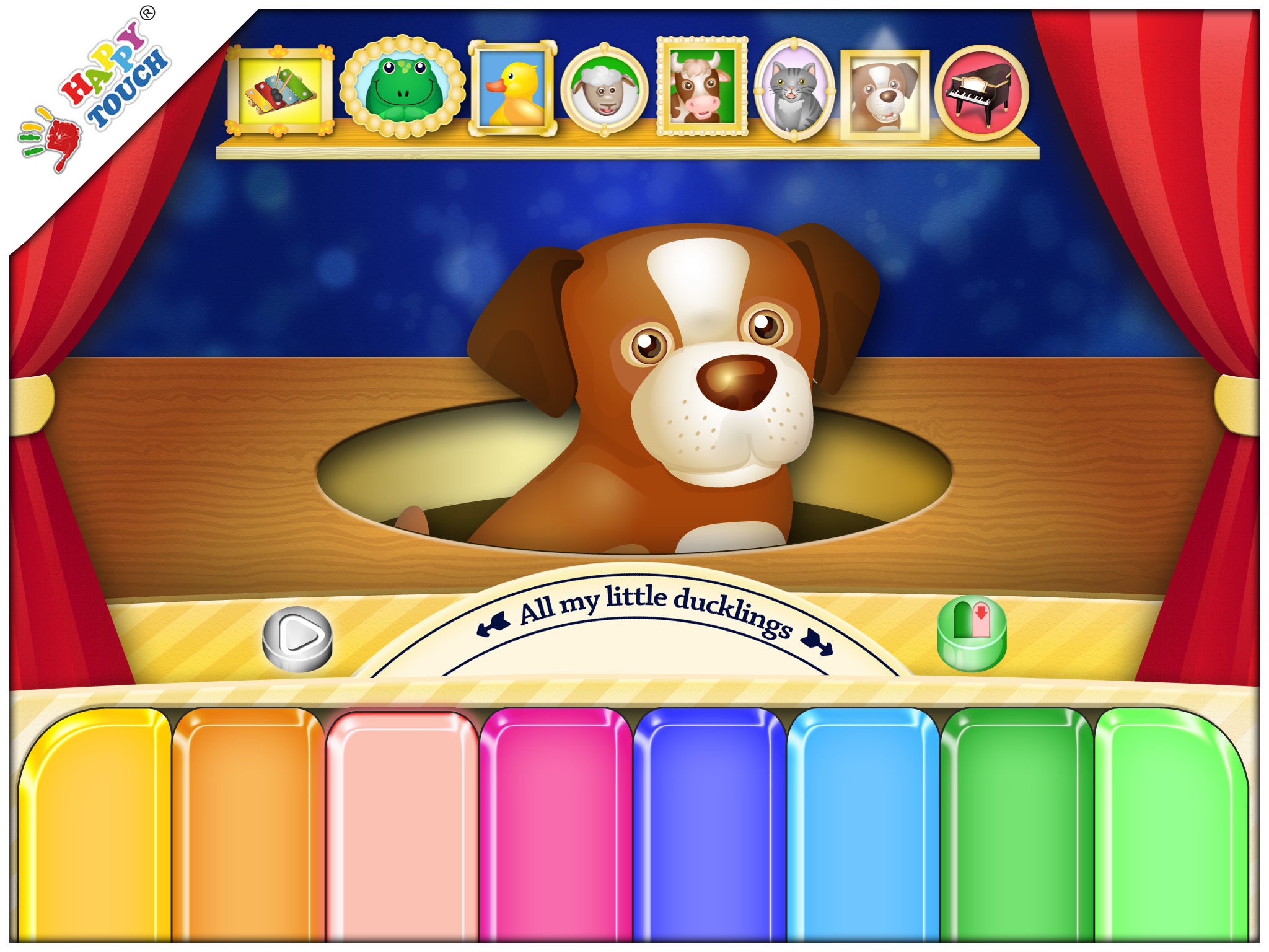 Animal Voices Piano for Kids - Happy Touch Apps screenshot 3