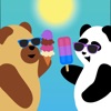 Bear & Panda Stickers