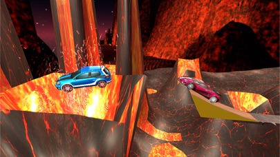Lava Car Stunt Challenge Racer screenshot 2