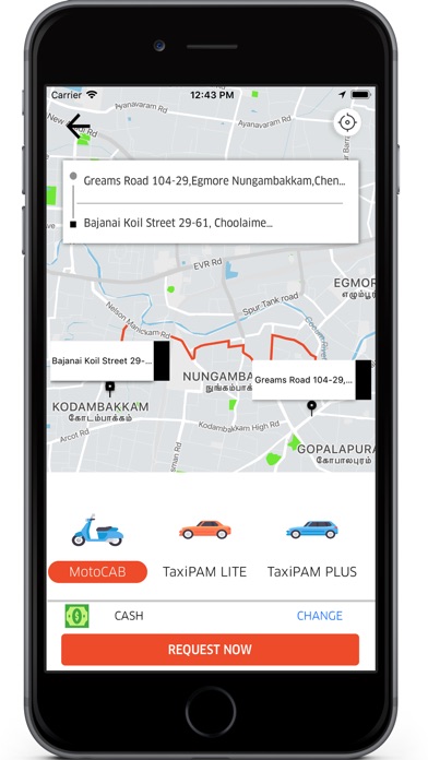 TaxiPAM screenshot 2