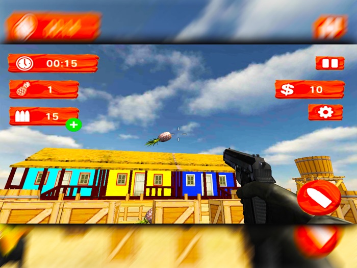 симулятор шутера ананаса