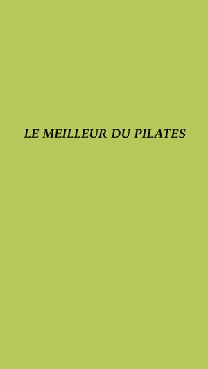 LE MEILLEUR DU PILATES(圖2)-速報App