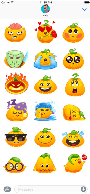 Halloween Pumpkins Emoji(圖2)-速報App