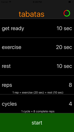 Tabatas Timer