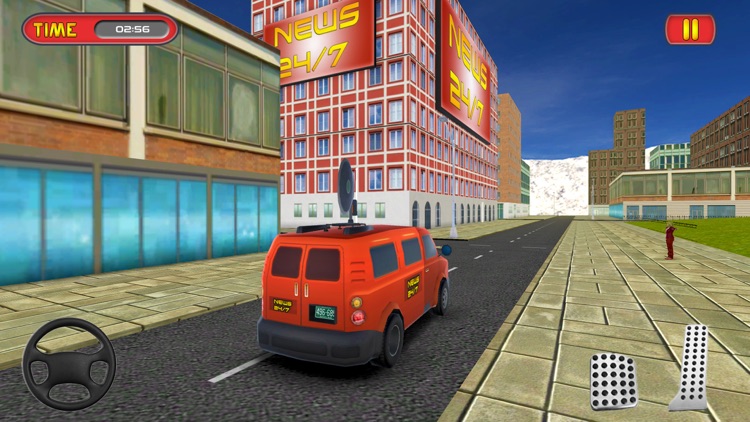 Mini Van News Reporter Driving Job - Master Driver screenshot-3