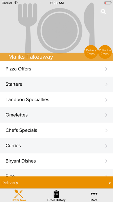 Maliks Takeaway screenshot 2