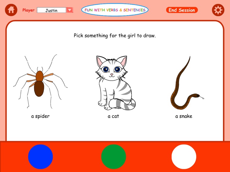 Fun Verbs & Sentences Lite HD