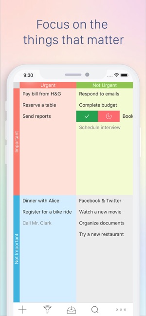 Focus Matrix – Task Manager