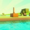 Alone on an island it's up to you to defend your space from the invading boxes of doom