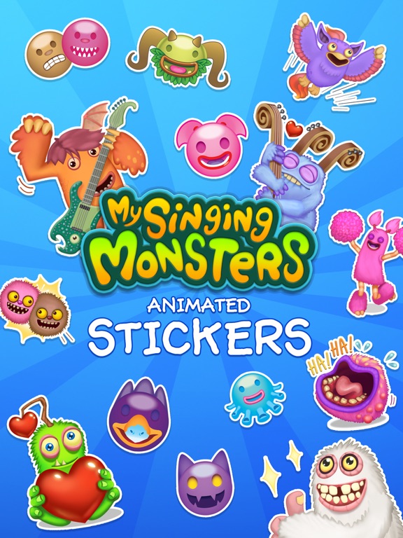 My Singing Monsters Stickers App Price Drops