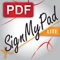 NOTE: SignMyPad Lite is NOT iOS 7 or higher compatible