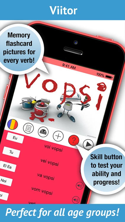 Romanian Verbs Pro - LearnBots