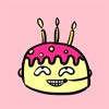 Weird Birthday Cake Emoji