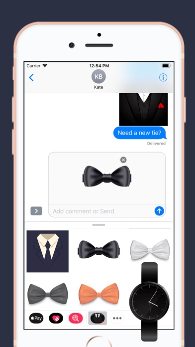 Elegant Gentleman Stickers screenshot 2