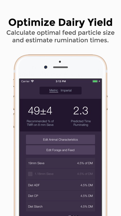 MUNCH for Dairy Cows