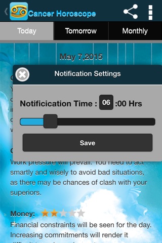 Cancer Horoscope screenshot 4