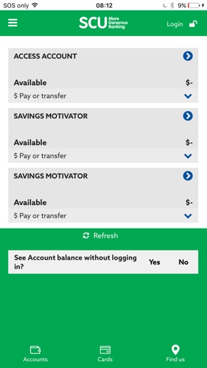 SCU Pocket Banking