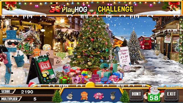 Christmas Day Hidden Objects