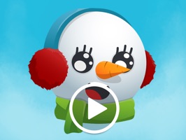 Express yourself with these 16 animated cute snowman emoji sticker for your Christmas or winter holiday