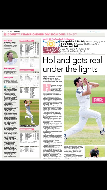 The Cricket Paper Magazine screenshot-3