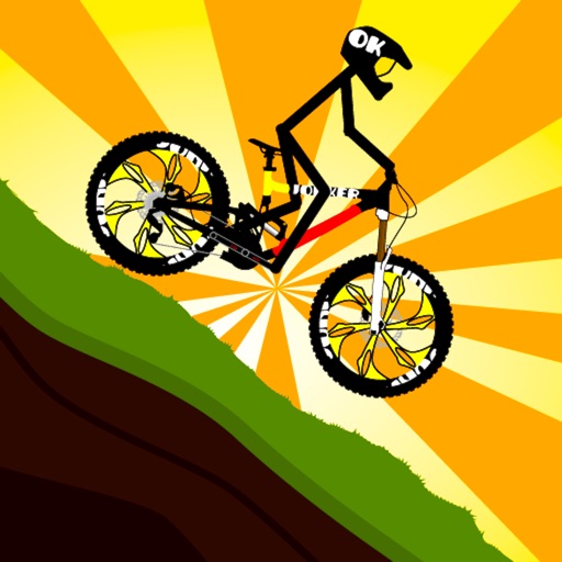 Crazy Mountain Bike Icon